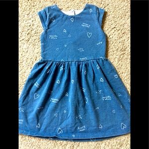 Toddler heart dress